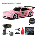 Upgraded Gyro 1/43 RC Drifting Car Racing RTR 4WD High Speed Radio Control Model 2.4G Drift Race Vehicle Mini Gifts